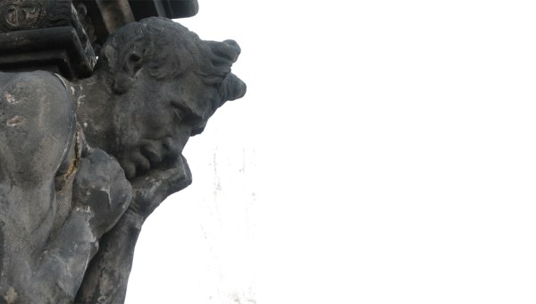 SATAN,CRYING,GARGOYLE