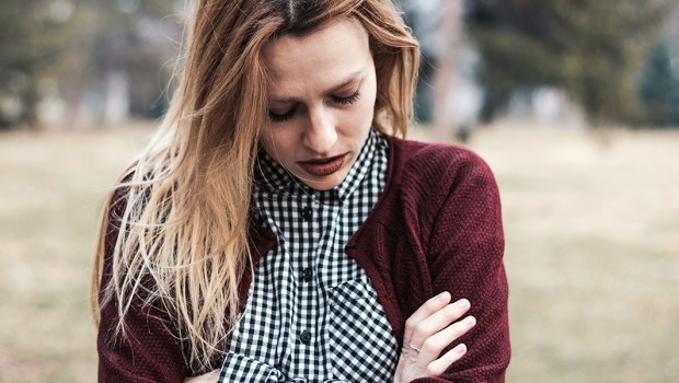 DEPRESSED WOMAN