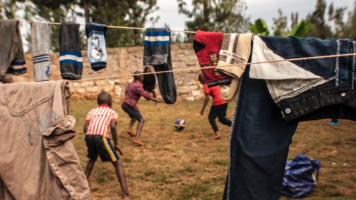 CHILDREN, AFRICA, FOOTBALL