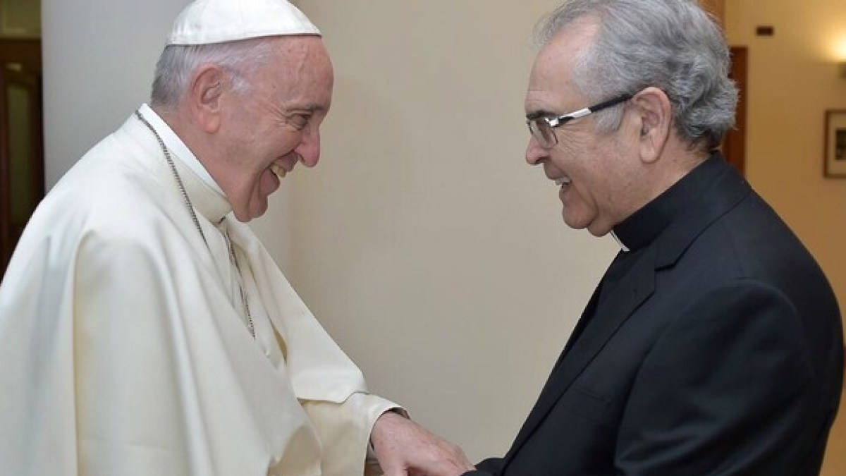 Pe Zezinho com o Papa