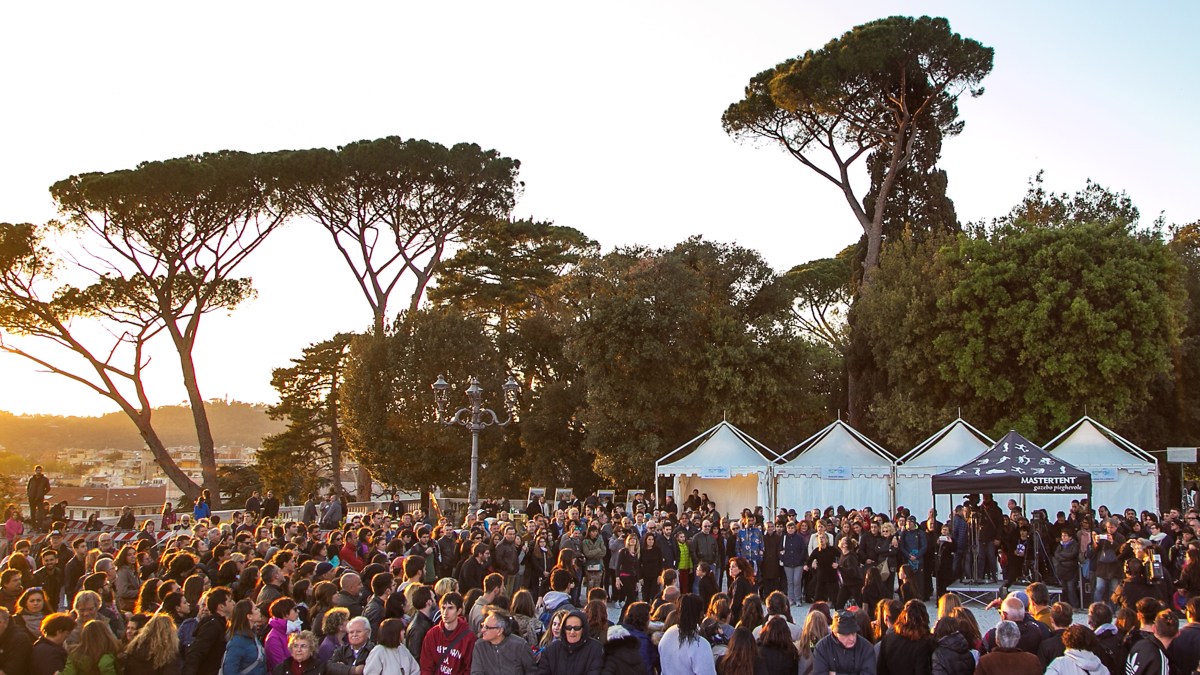 Tramonto sul Pincio – Villaggio per la Terra
