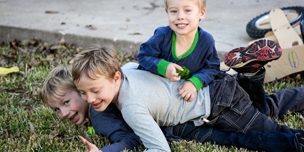 BOYS PLAYING