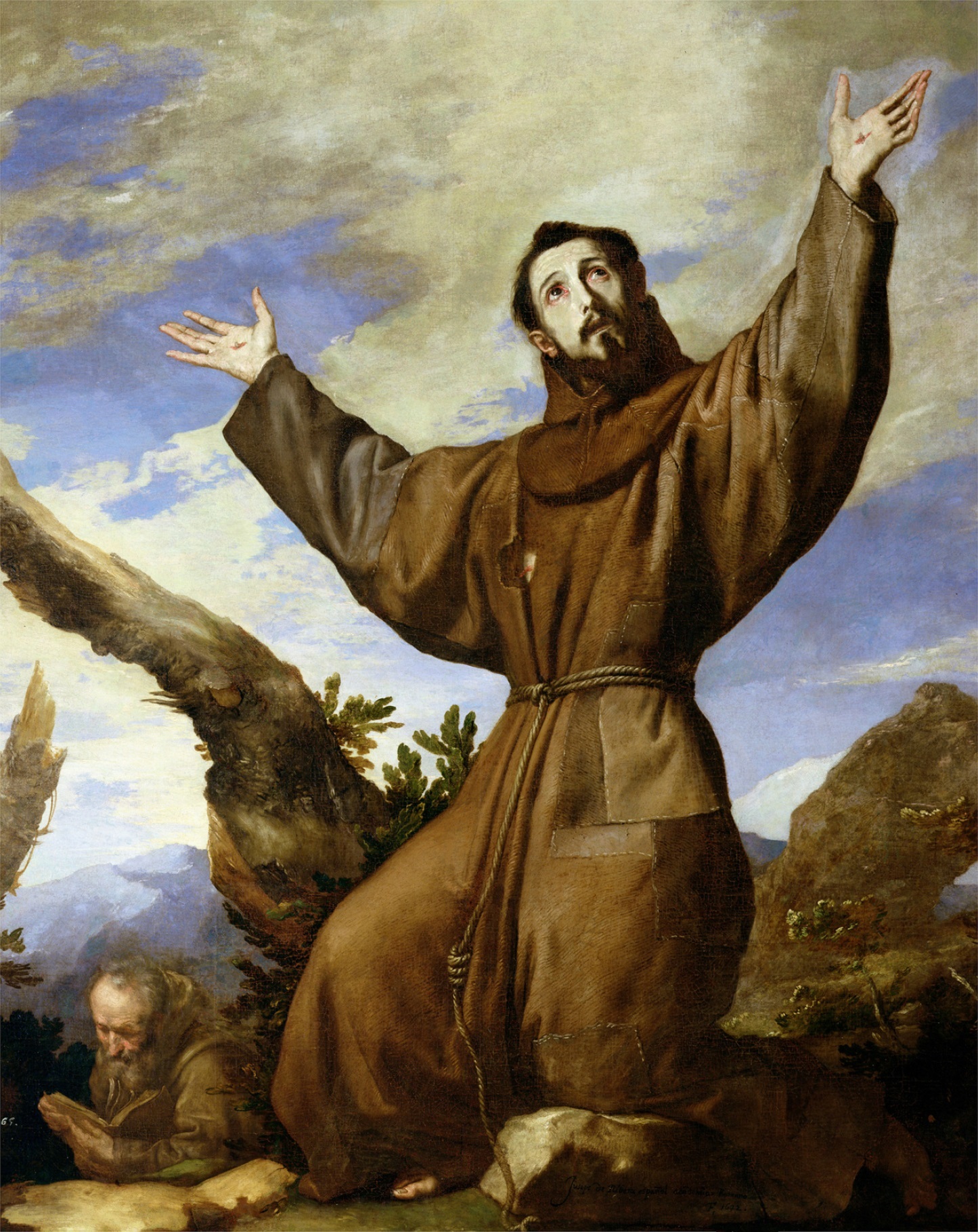 St. Francis of Assisi (c.1182-1220) 1642 (oil on canvas)