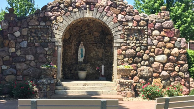 GROTTO, VIRGIN MARY,