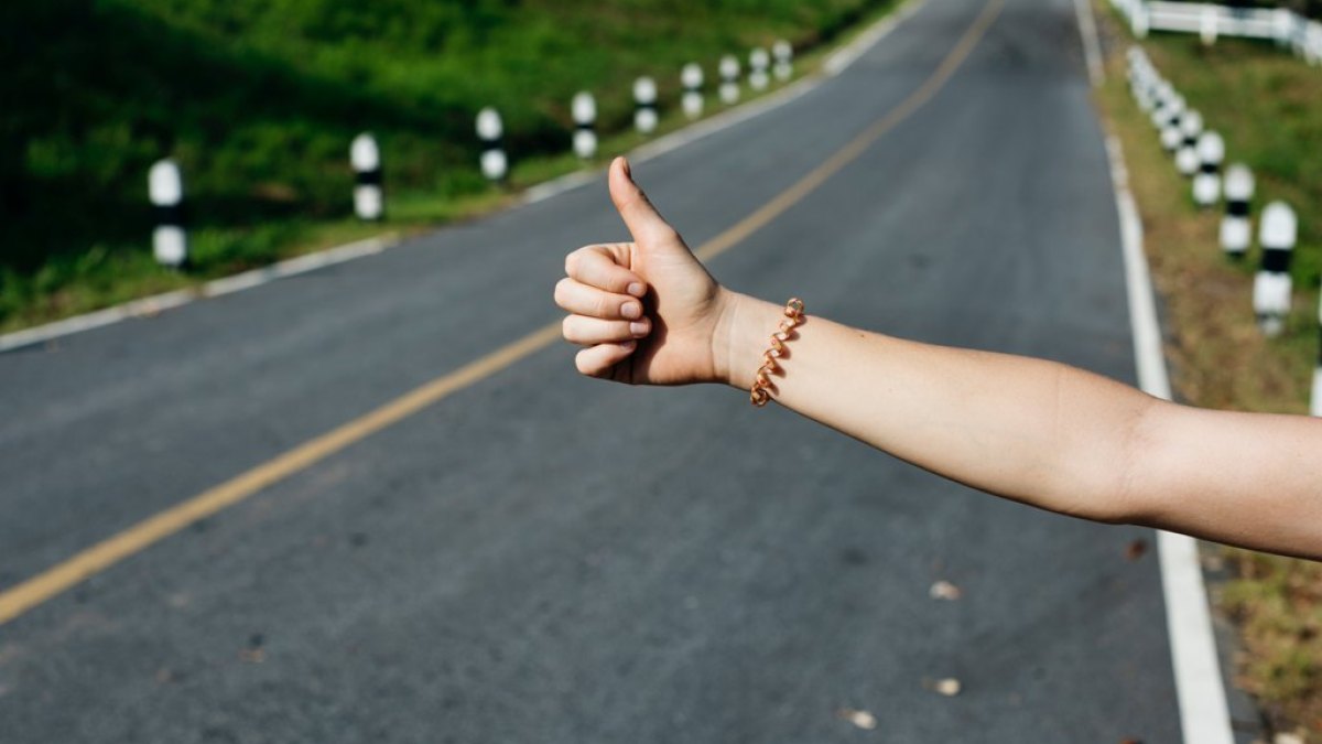 STRADA, MANO, AUTOSTOP