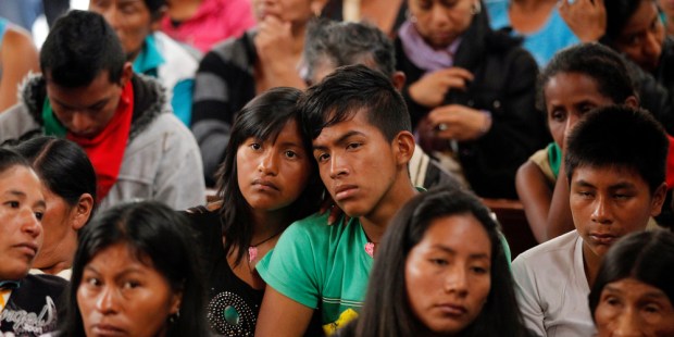 COLOMBIA, GIOVANI, MESSA