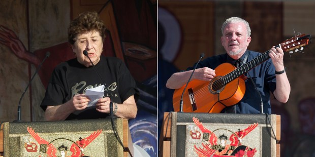 CARMEN HERNÁNDEZ AND KIKO ARGÜELLO