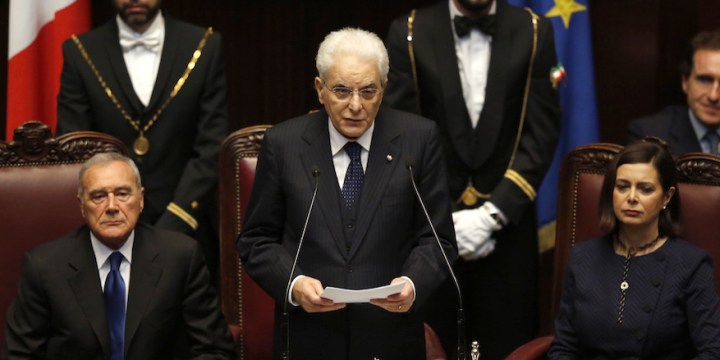 SERGIO MATTARELLA