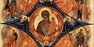 Nell&#8217;iconografia ortodossa, la Vergine Maria è anche il Roveto Ardente