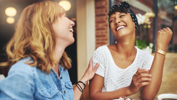WOMEN,FRIENDS,LAUGH,CAFE