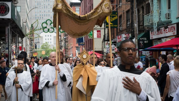 NEW YORK,PROCESSION,LITTLE ITALY