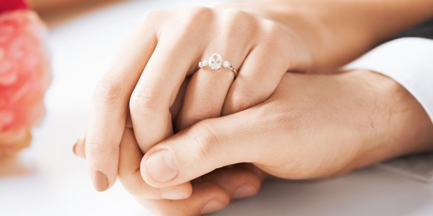 ENGAGEMENT,RING,HANDS