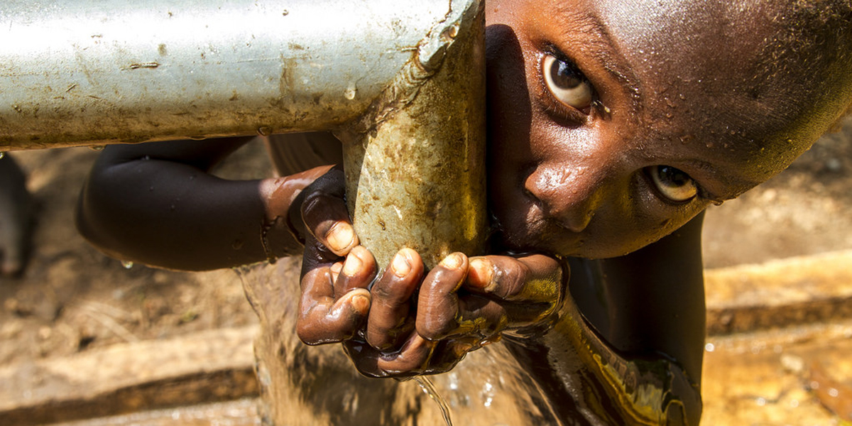 BOY,DRINKING,CLEAN,WATER