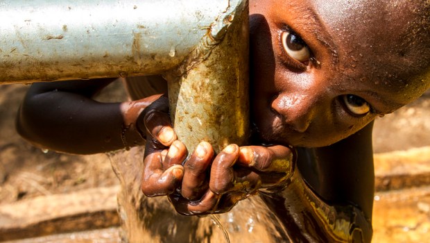BOY,DRINKING,CLEAN,WATER