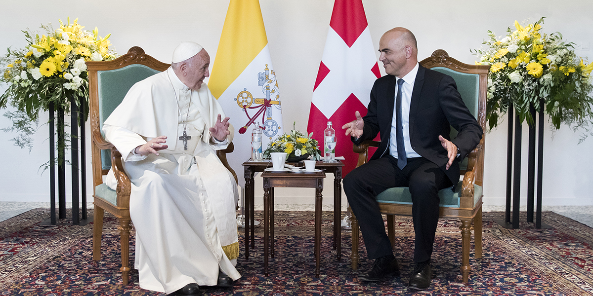POPE FRANCIS VISIT SWITZERLAND