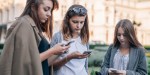 TEENS ON PHONES
