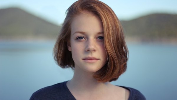 RAGAZZA, BELLA, MARE