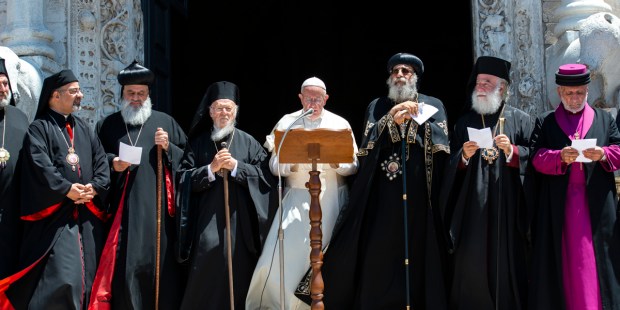 BARI,POPE FRANCIS
