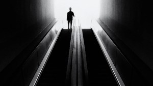 MAN,DARKNESS,STAIRS