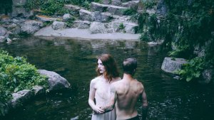 COUPLE IN A FOREST