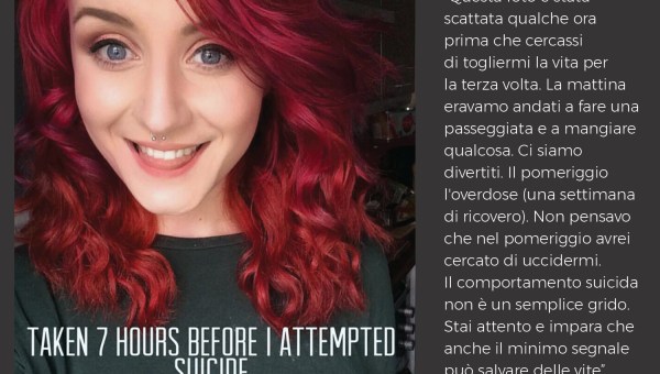 Confessione di una persona che soffre di depressione