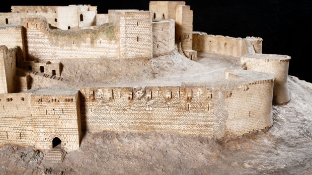 23. Maquette du Crac des Chevaliers ©CAPA-MMF-Cliché David Bordes
