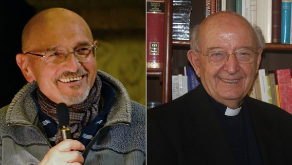 FATHER SILVANO FAUSTI AND FATHER UGO VANNI SJ