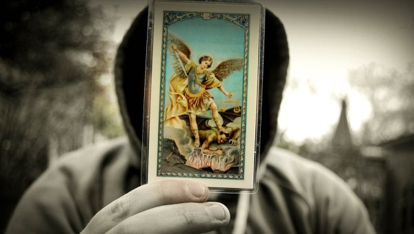 ST MICHAEL PRAYER CARD