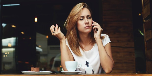 ANNOYED WOMAN