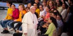 POPE FRANCIS MEETING YOUTH