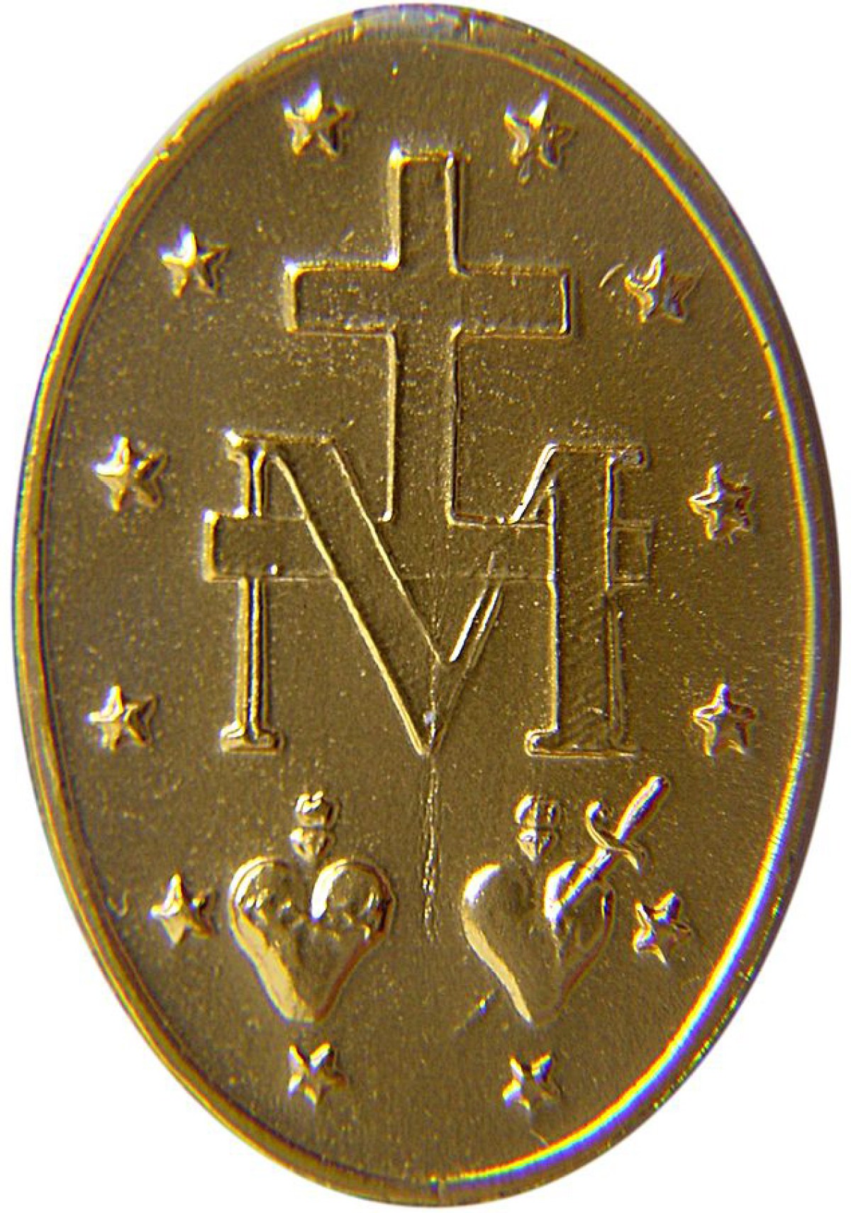 MIRACULOUS MEDAL REVERSE SIDE