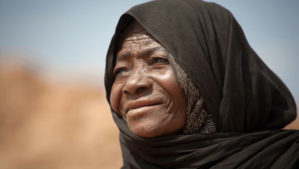 ANZIANA, DONNA, AFRICA