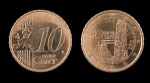 EN EURO CENT FROM AUSTRIA