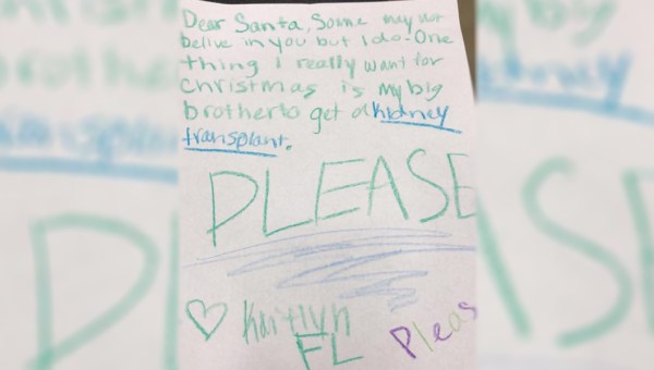 LETTER TO SANTA
