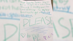 LETTER TO SANTA