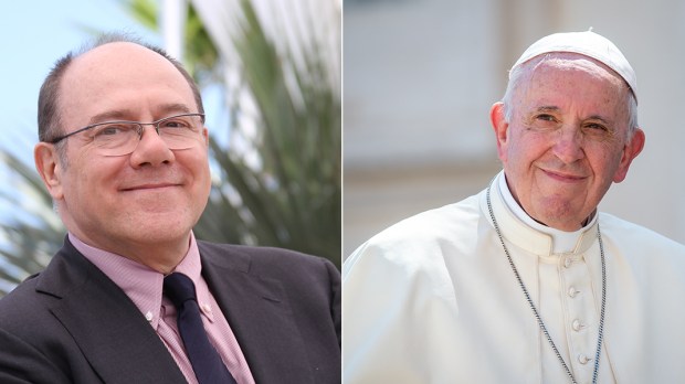 POPE FRANCIS CARLO VERDONE