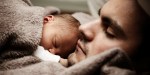 FATHER WITH NEWBORN SON