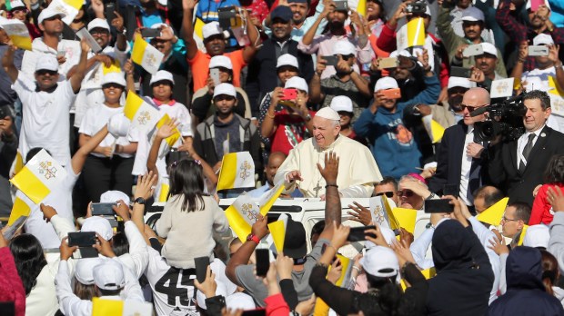 UAE-VATICAN-RELIGION-POPE-MASS