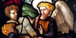 STAINED GLASS ANGEL