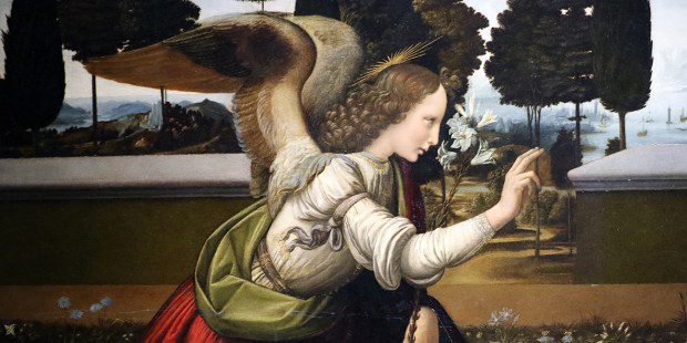 L Arcangelo Gabriele E Il Rosario Delle Sette Allegrezze Di Maria L'angelo gabriele si presenta a zaccaria. rosario delle sette allegrezze di maria