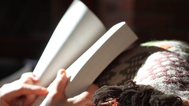 HANDS, BOOK, LIGHT