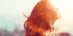 girl, happy,