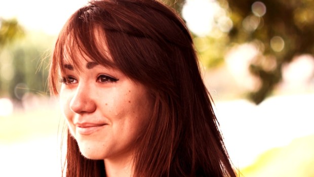 WOMAN SMILE AND TEARS
