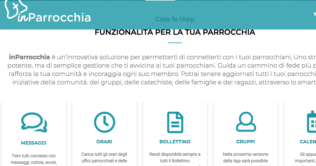 app inParrocchia