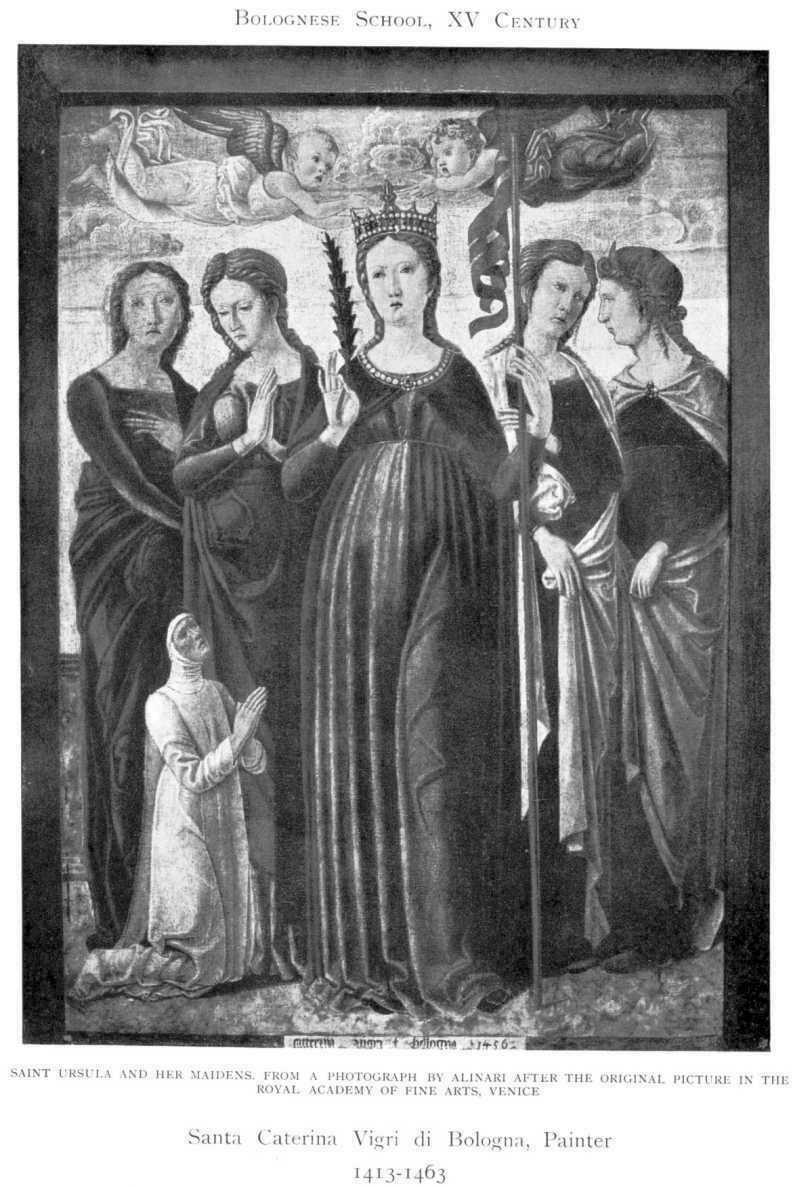 SAINT URSULA; SAINT CATHERINE OF BOLOGNA