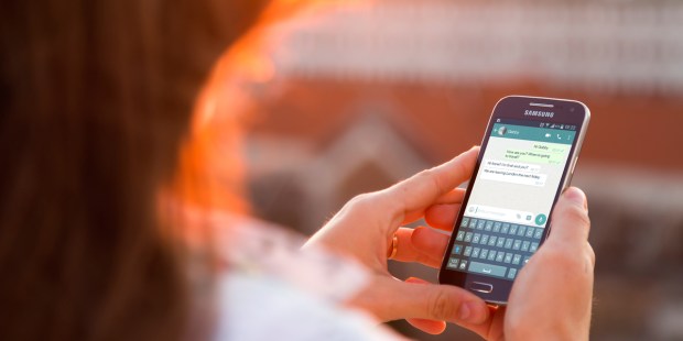 whastapp conversation