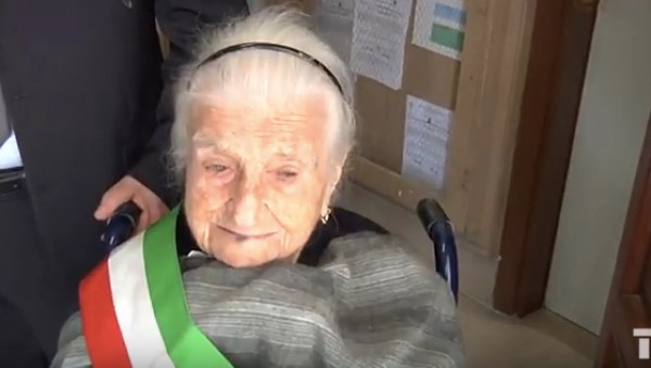 more old woman in europe