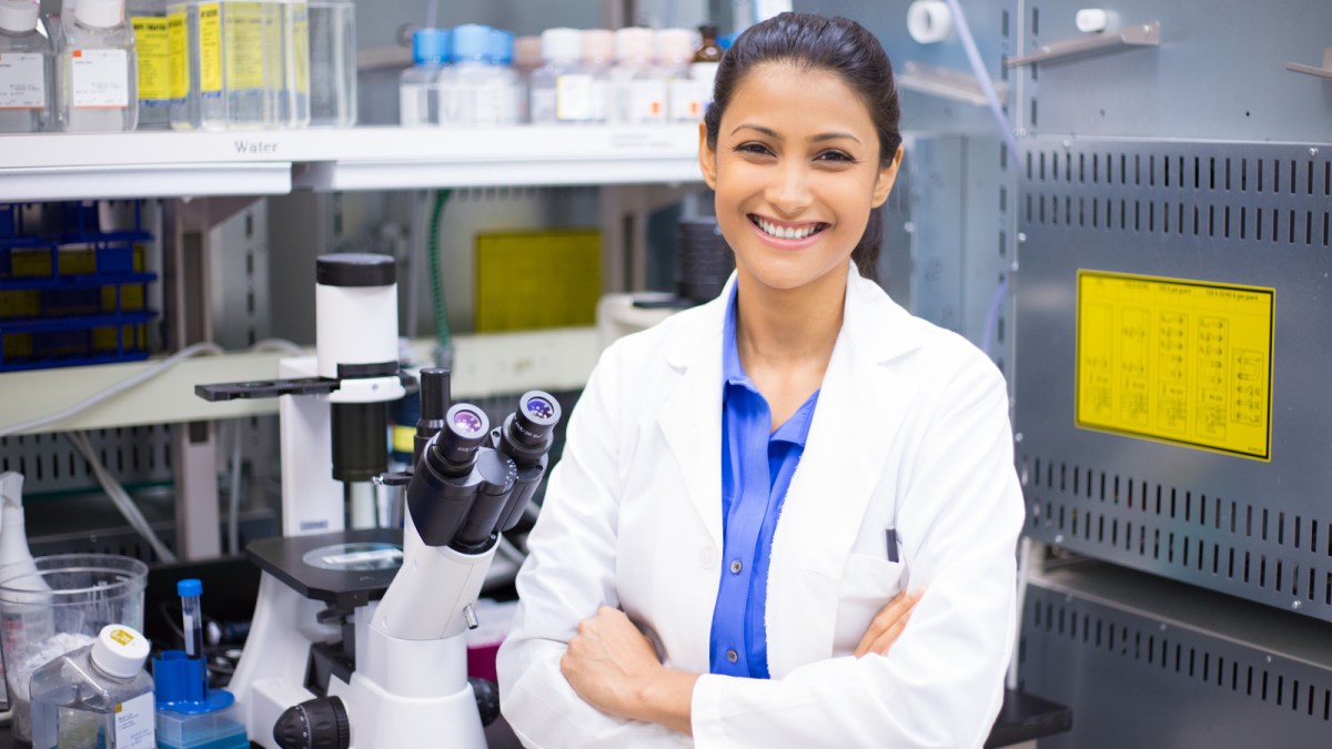 young scientist microscope