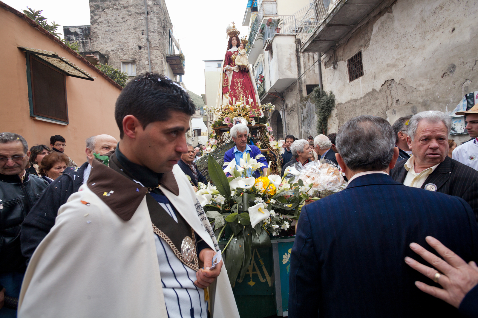 Virgin Mary procession 