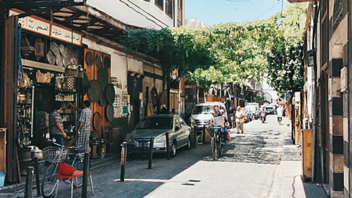 Rue Droite, à Damas